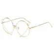 Ocean Color Lens Metal Sunglasses
