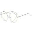 Ocean Color Lens Metal Sunglasses