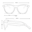 Plastic Brown Sunglasses Ladies