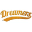 patchs letterman, patchs de nom de script de queue de chenille fer sur