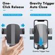 Universal Easy One Touch Car Holder for Windshield & Dashboard