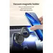 Soporte magnético para teléfono con ventosa al vacío, soporte magnético para teléfono con ventosa para automóvil, soporte magnético para teléfono celular de doble cara para todas las superficies lisas