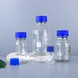 Frascos de vidrio para medios de cultivo: transparentes y ámbar, esterilizables en autoclave, GL45 para uso en laboratorio