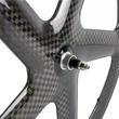 5 spokes carbon wheel for TT/ TRACK/ ROAD bike