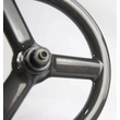 Roue en carbone à 3 rayons pour tt/piste/vélo de route