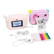 2.4 inch 1080P WiFi blue selfie video kids instant print camera