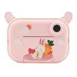 2.4 inch 1080P WiFi rabbit selfie video kids instant print camera