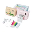 2.4 inch 1080P WiFi giraffe selfie video kids instant print camera
