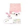 750mAh filter 24MP face priority selfie pink gig camera for kids