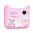 2.4 inch 1080P WiFi selfie video kids instant print camera