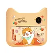 2.4 inch 1080P WiFi selfie video kids instant print camera