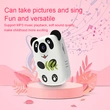 1.4 inch 1080P 500mAh 12MP panda kids thumb camera