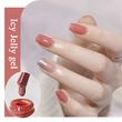 Набор из 9 цветов ледяного желе-гель-фабрика для ногтей zrkgel