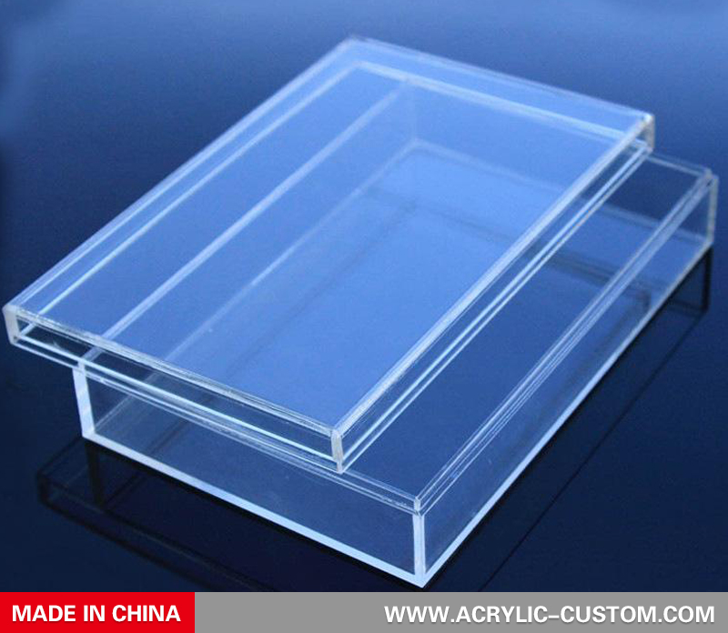 boîte transparente acrylique