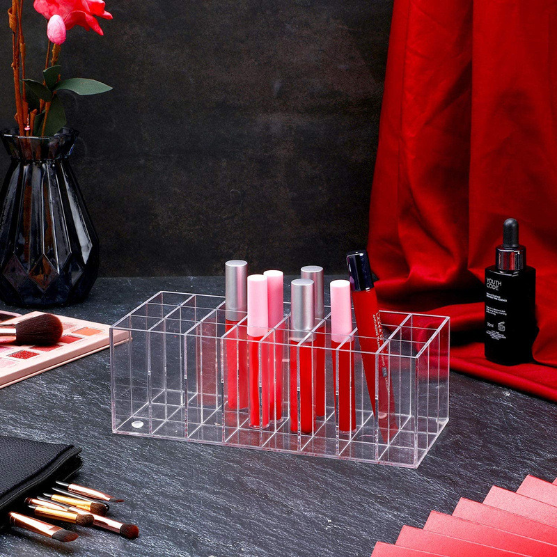 acrylic makeup lipstick organizer