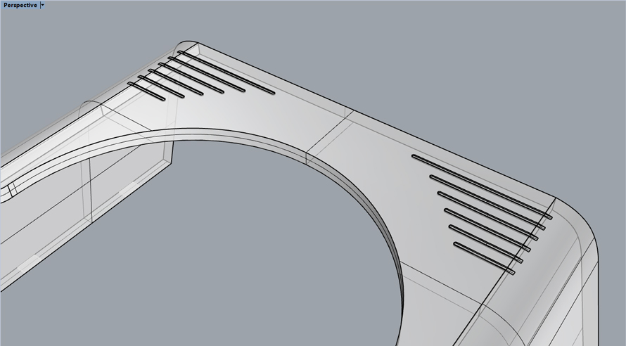 Ergonomisches Design des 7-Zoll-Toilettenhockers für Komfort