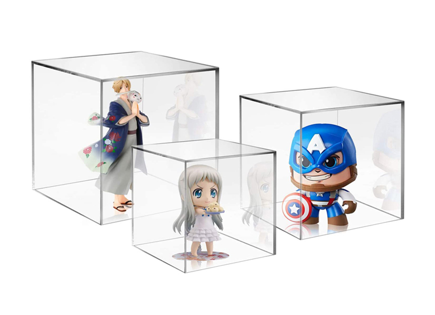 Acrylic Toy Dolls Display Boxes