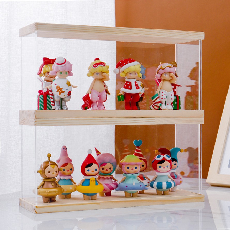 Acrylic Display Boxes for Mini Doll Storage