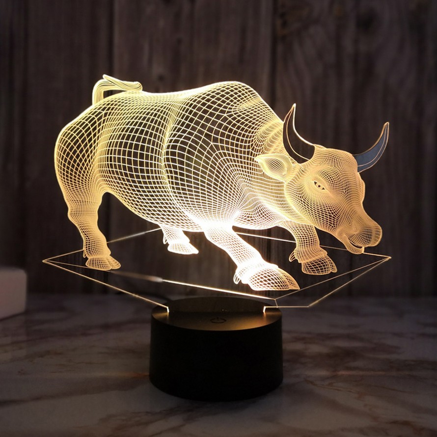 Прозрачные акриловые листы 3D Night Light