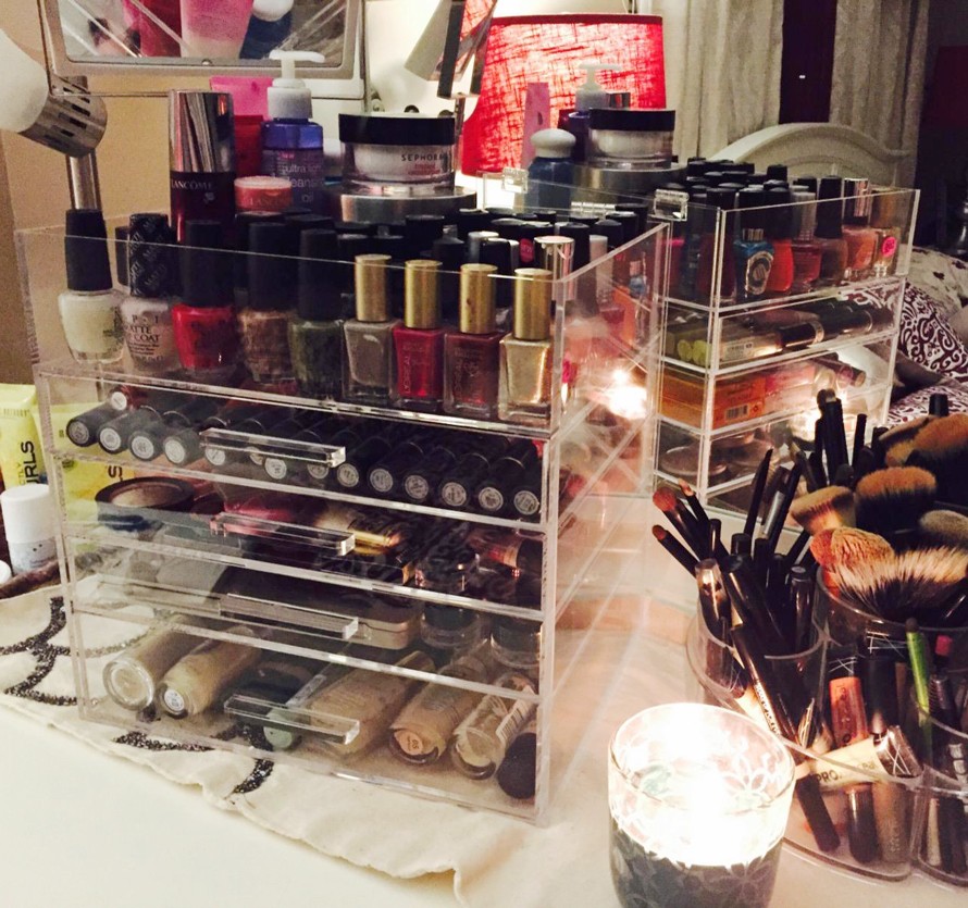 Extra großer Make-up-Organizer