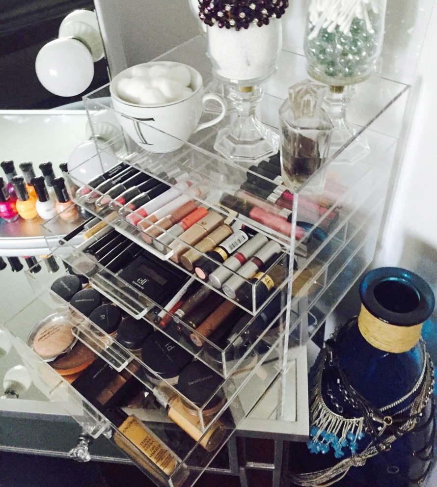 Organizador de maquillaje de 5 niveles