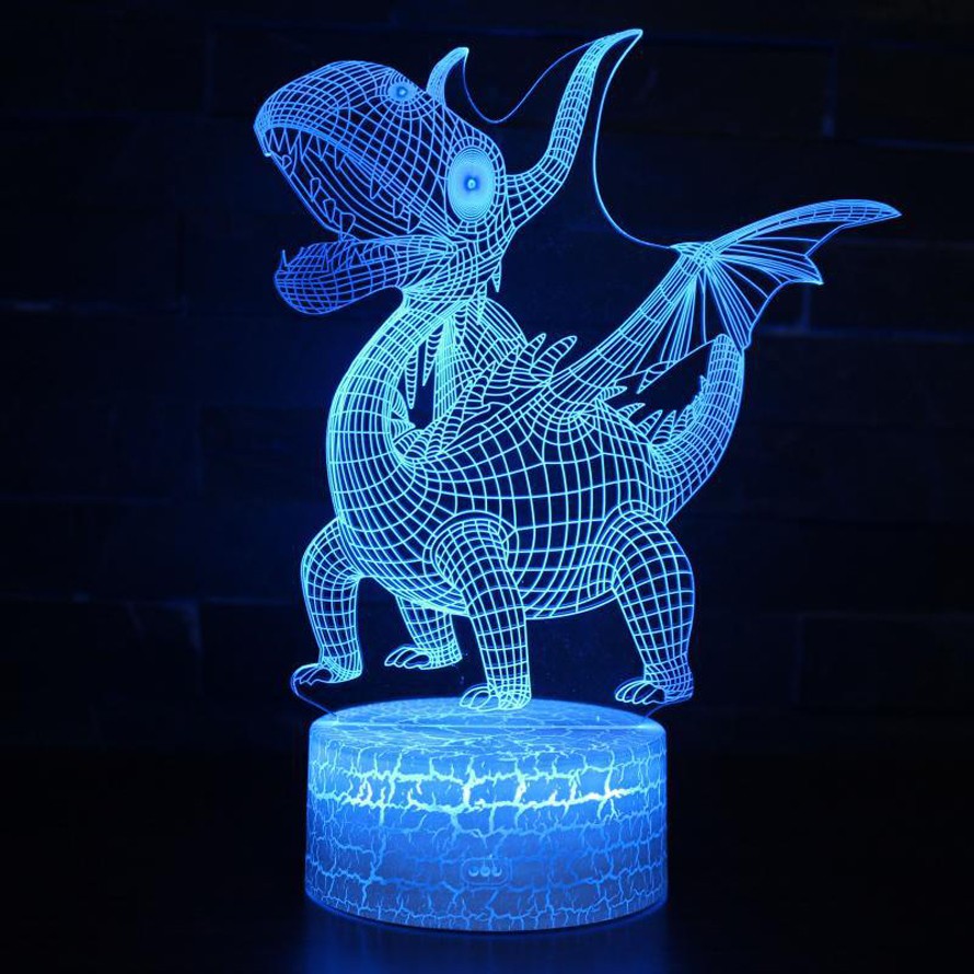 Acrylic Dinosaur Night Light