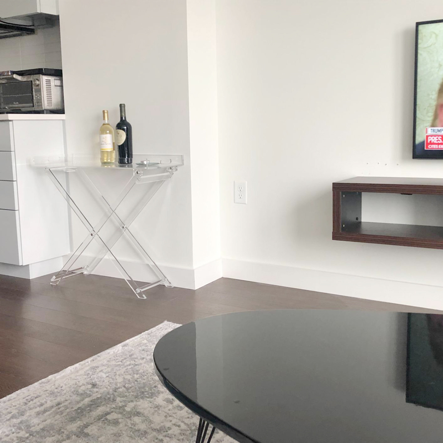 Custom Acrylic Folding Coffee Tray Table