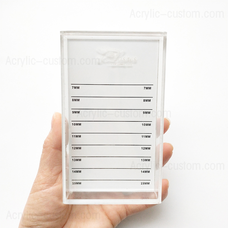 Acrylic Eyelash Storage Boxes with Lid