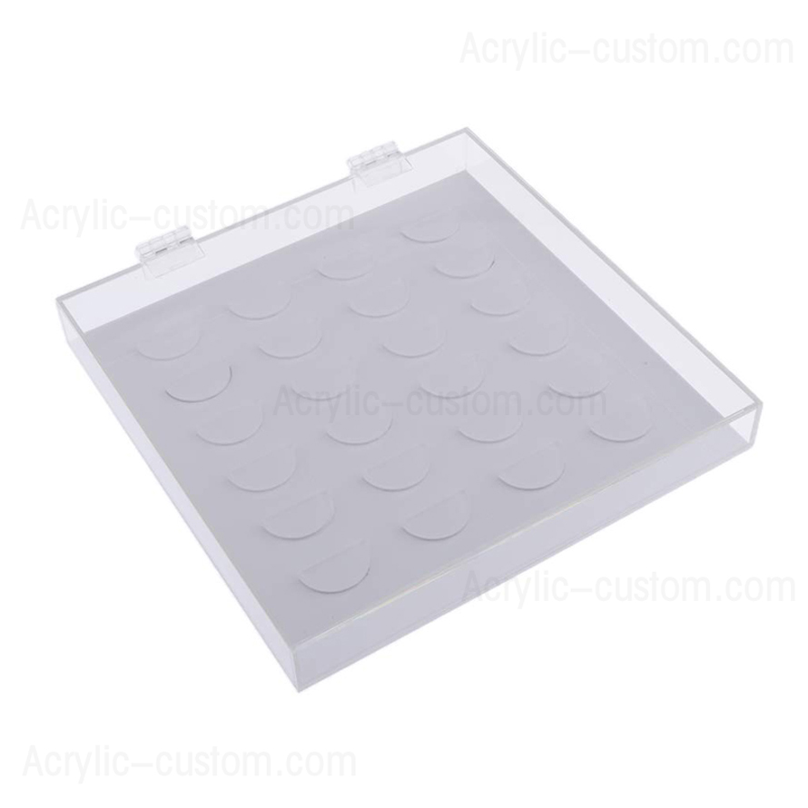 Durable Acrylic False Eyelashes Storage Case Lash Organizer