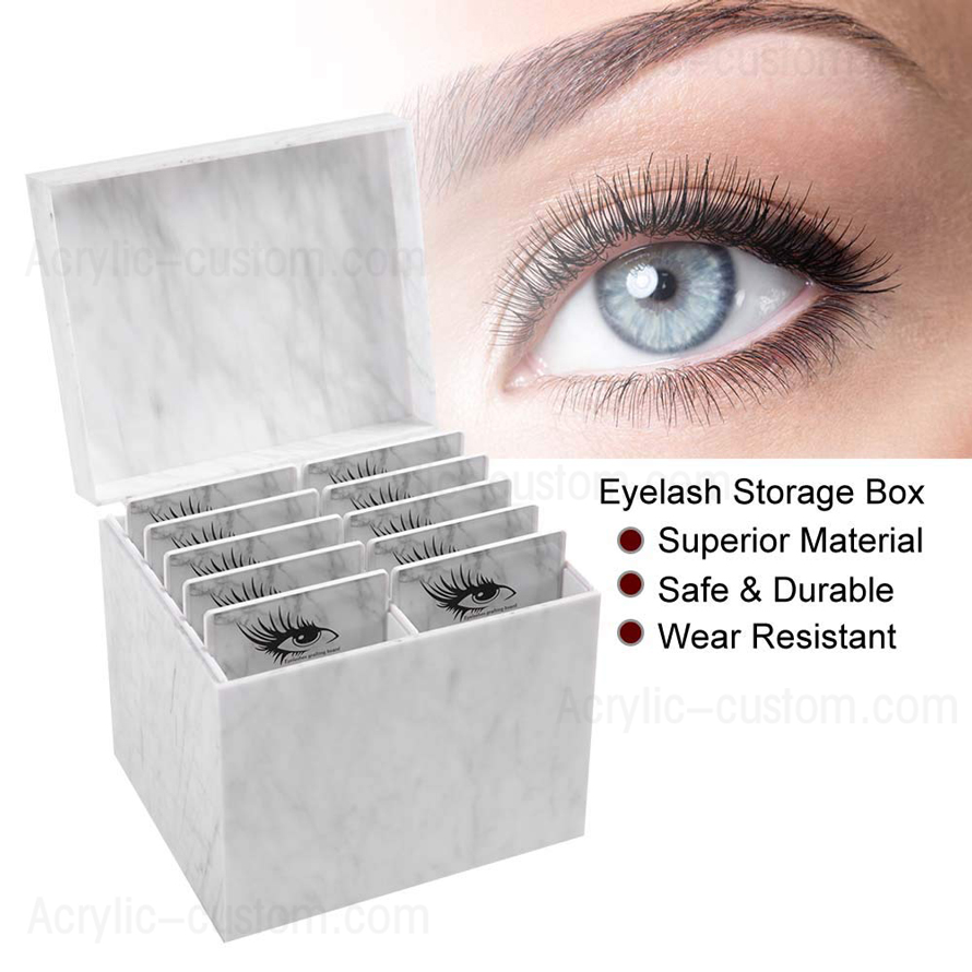 Lash Tile Organizer Eyelash Storage Box
