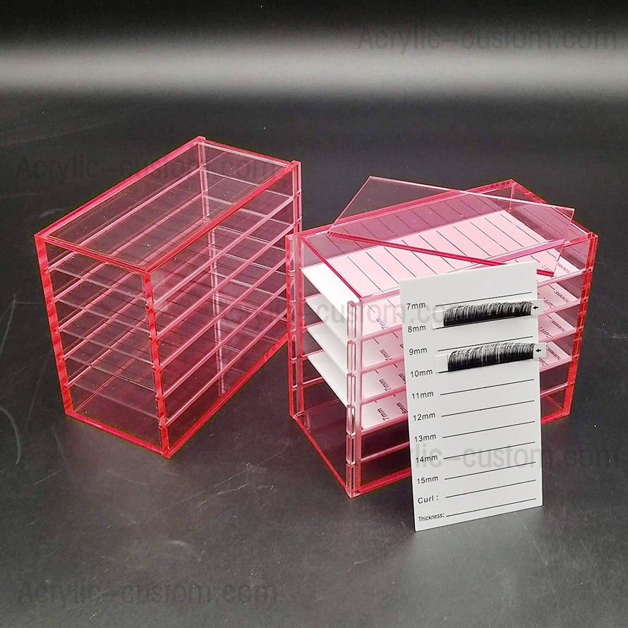 Lash Tile Organizer Eyelash Storage Box