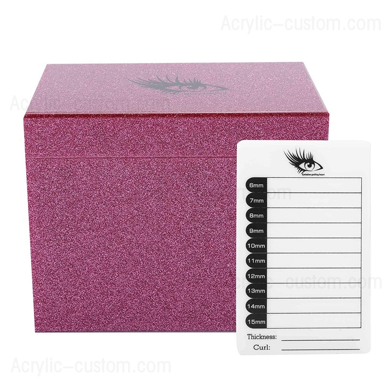 10 Layers Acrylic Eyelashes Display Makeup Organizer for Home Beauty Salon