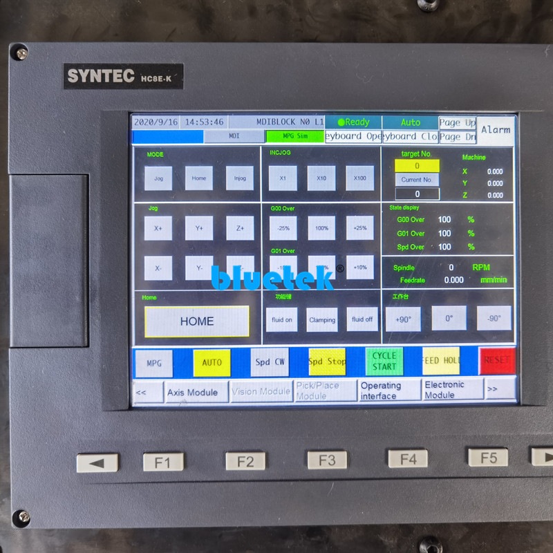 Sistema de control de fresadoras CNC para ventanas de aluminio