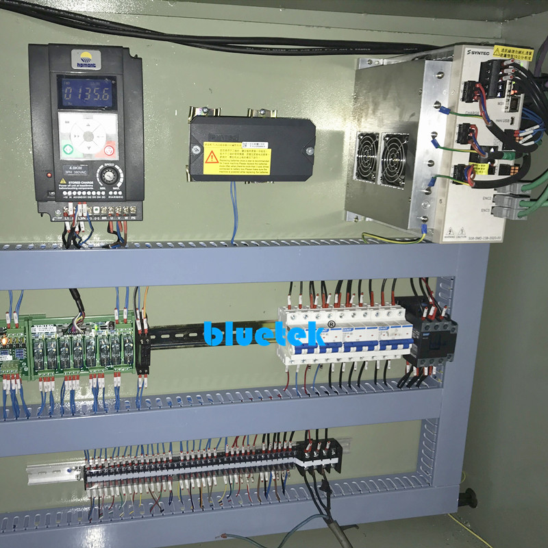 Caja eléctrica del centro de procesamiento de puertas y ventanas de aluminio