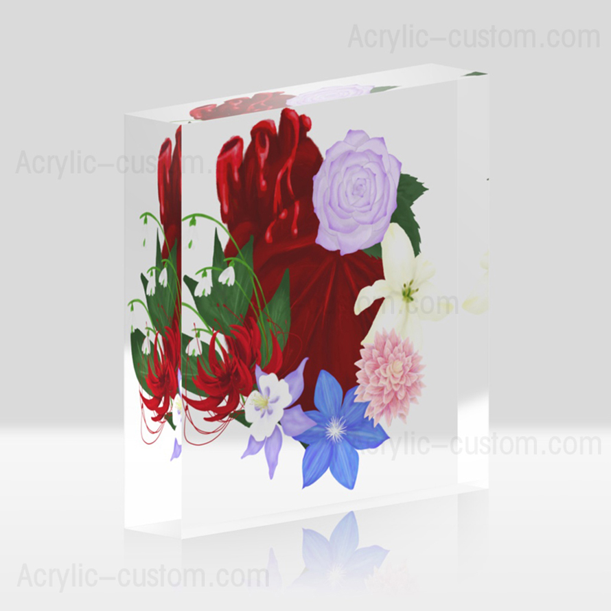 Clear Display Blocks Acrylic Blocks for Stamping