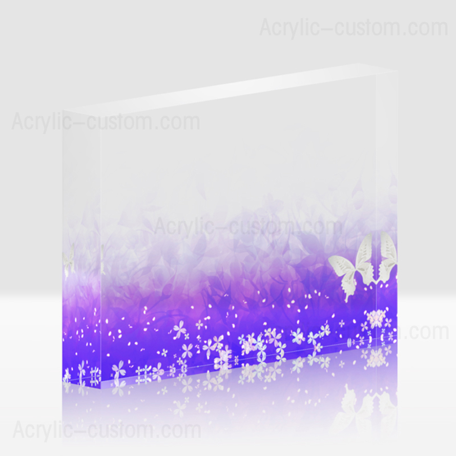 Clear Colored Acrylic Blocks for Crafts - Acrylic Blocks for Stamping