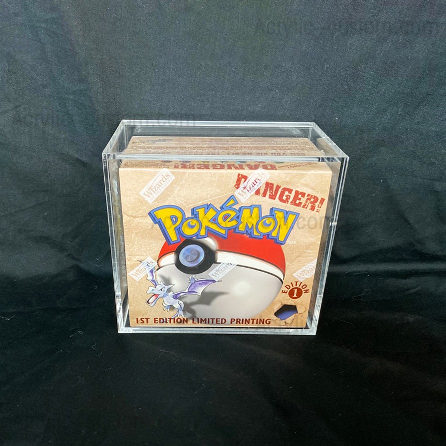 Boîte de Booster Pokemon Boîte de Booster de Tension Vive Acrylique
