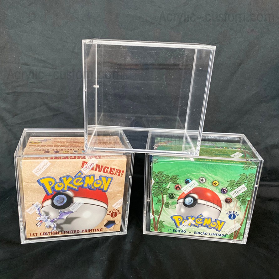 Caja de refuerzo de Pokemon Caja de refuerzo de voltaje vívido acrílico