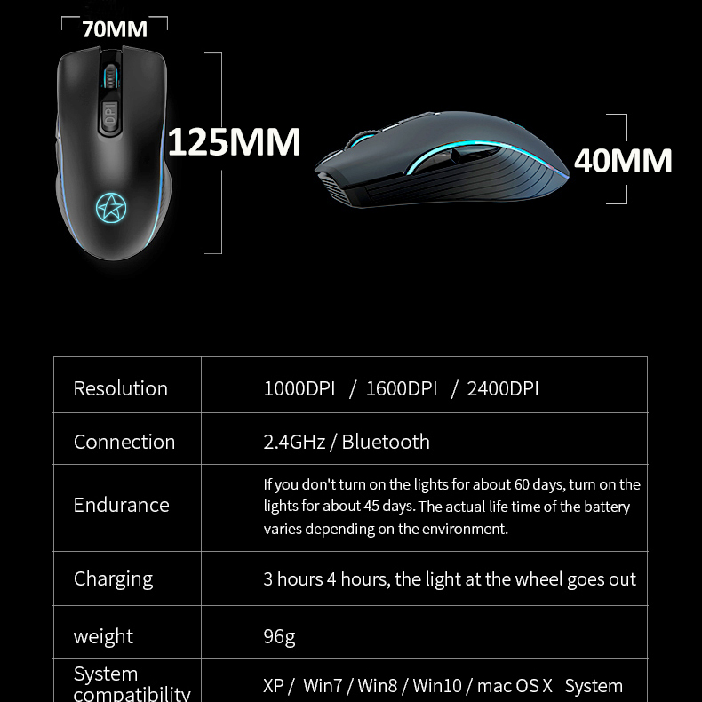 rechargeable Mouse