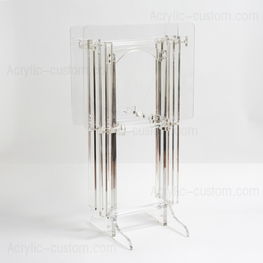 Acrylic Foldable TV Tray Table