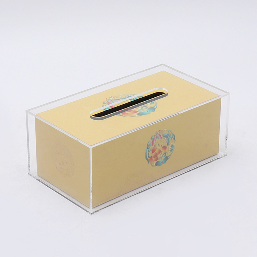 Clear Acrylic Tissue Box