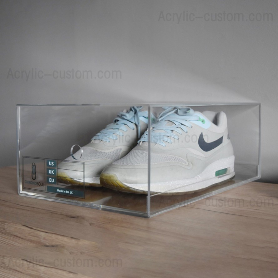 Sliding Acrylic Sneaker Display Box