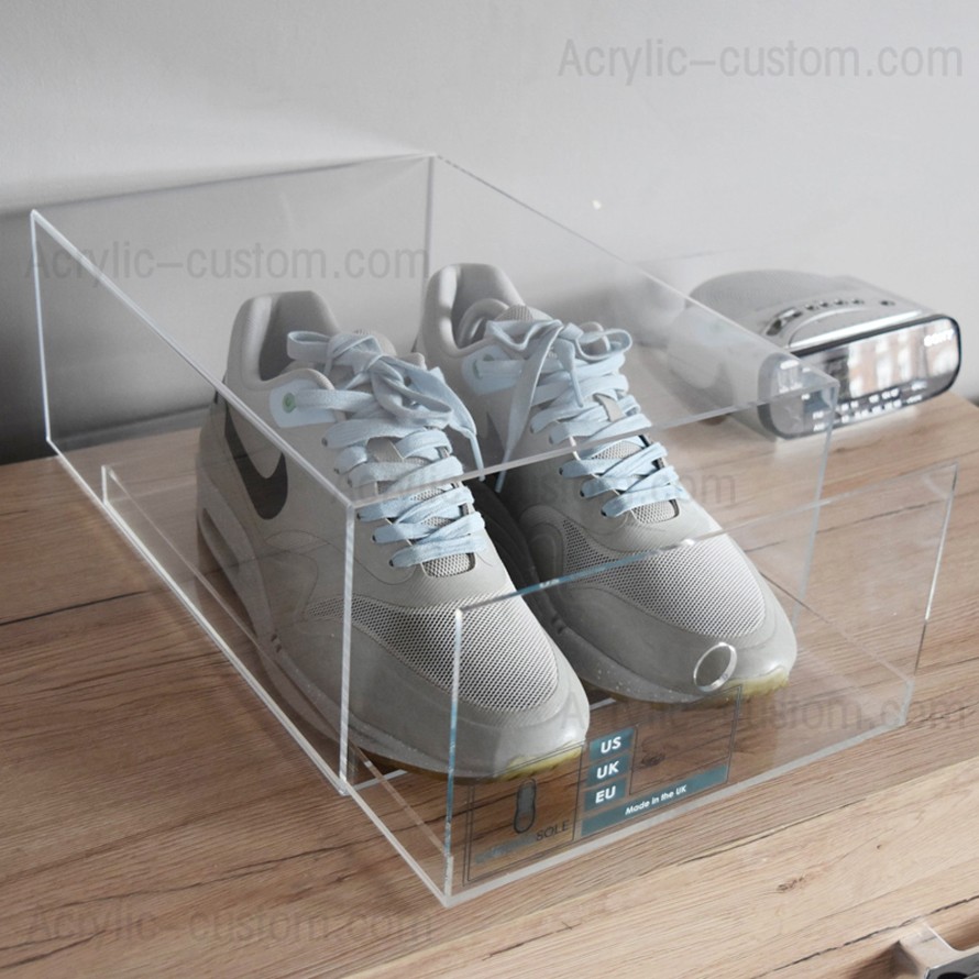 Sliding Acrylic Sneaker Display Box