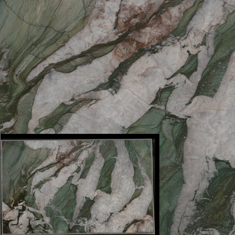 luxury tiffany blue quartzite stone slabs for stone countertops