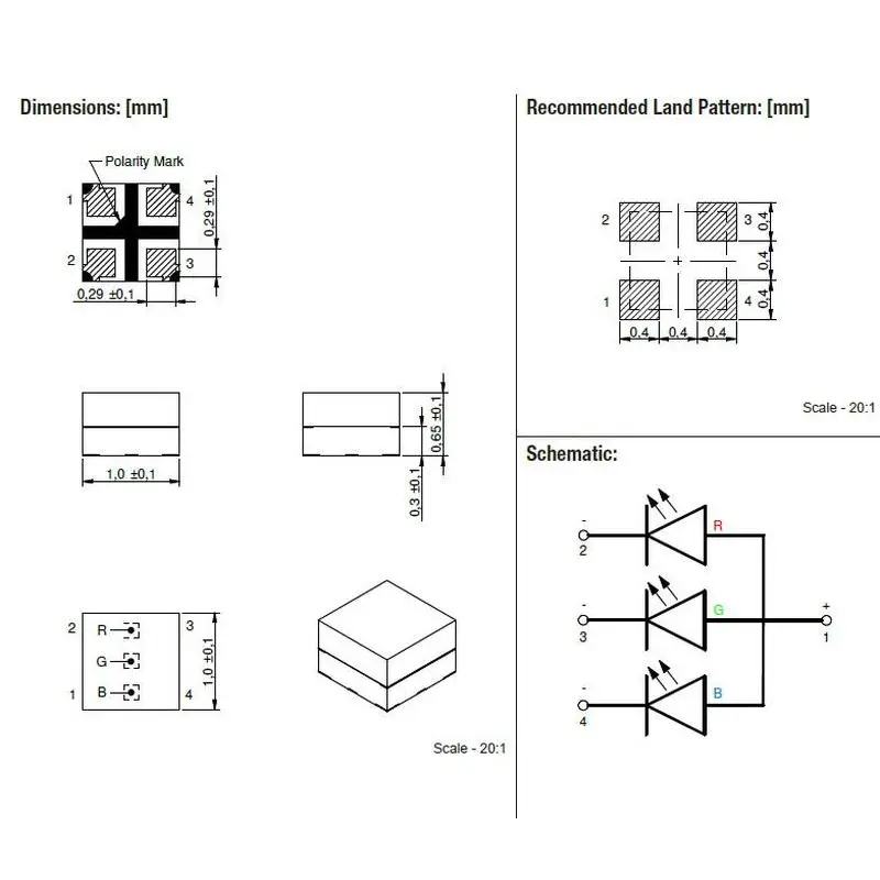 1010 rgb led, 0404 rgb led,tiny smd led