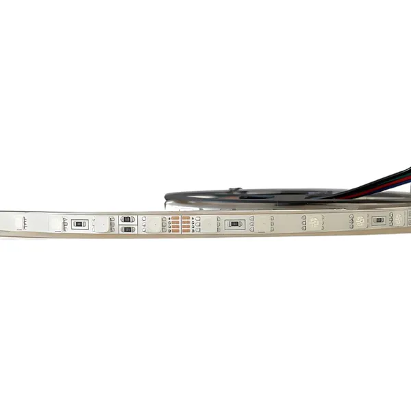 Custom Made 6mm Super Narrow DC 24V IP68  Waterproof RGB SMD 5050 Flexible LED Strip