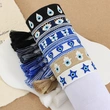Wholesale Evil Eye Tassel Woven Bracelet