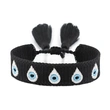 Wholesale Evil Eye Tassel Woven Bracelet
