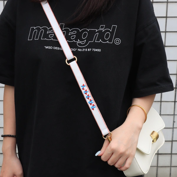 Custom Breathable Embroidered Lanyard Strap, Bag Strap & Phone Lanyard, Personalized Accessory