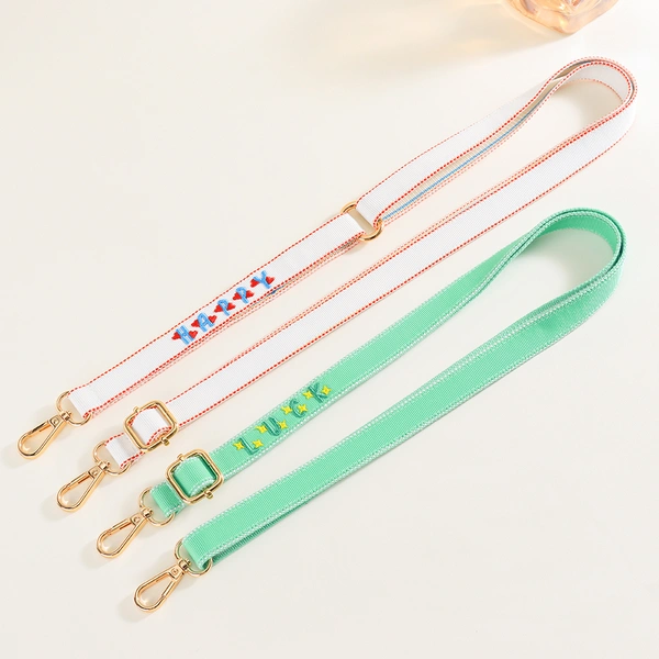 Custom Breathable Embroidered Lanyard Strap, Bag Strap & Phone Lanyard, Personalized Accessory